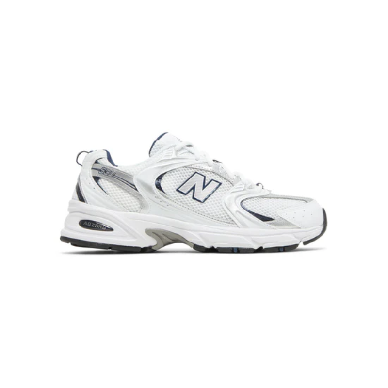 New Balance 530 White Silver Navy
